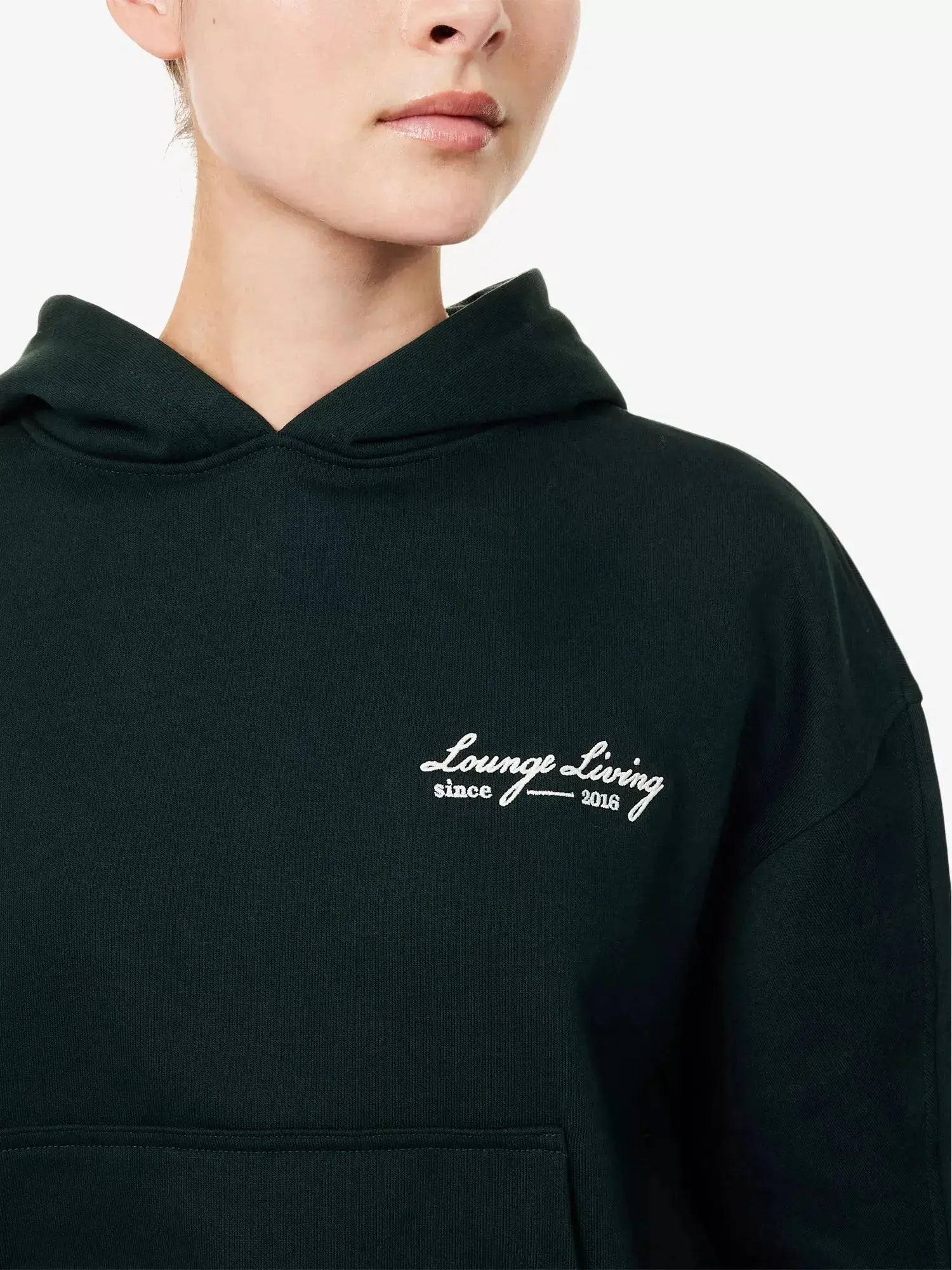 Women's Lounge Living Hooded Cotton-Jersey Hoody Lounge Underwear