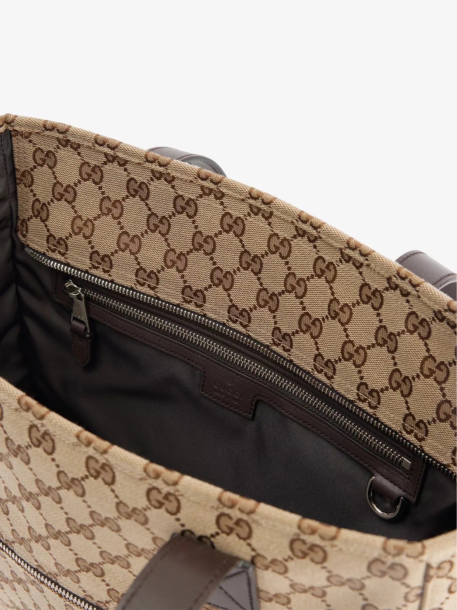 Men's GG-Monogram Medium Canvas Tote Bag Gucci