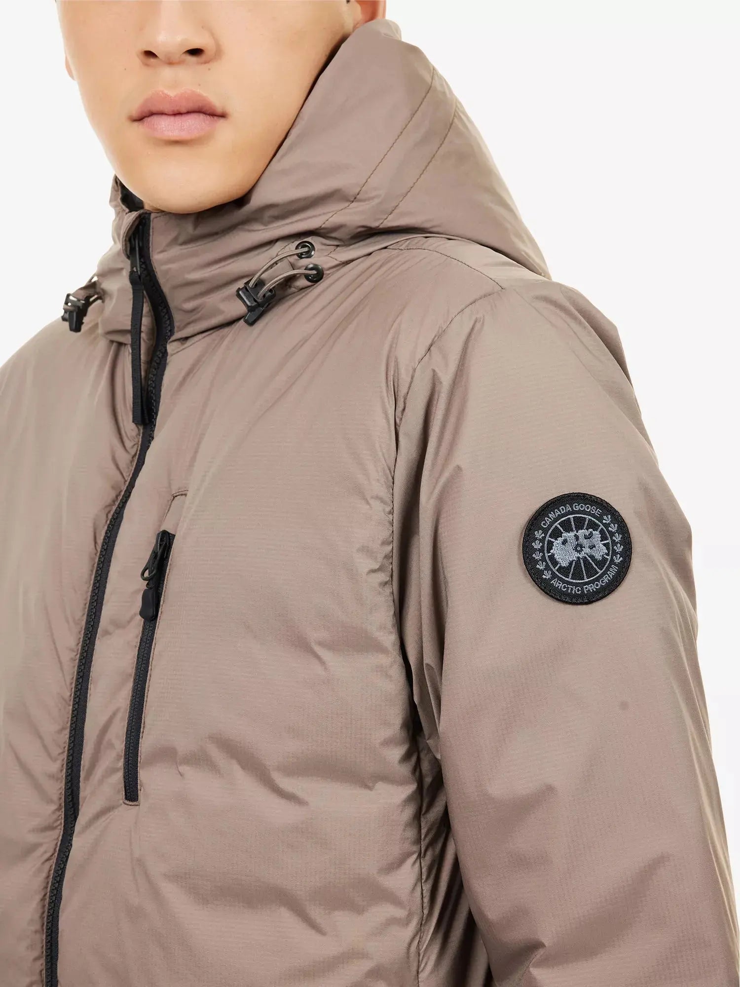 Men's Lodge Regular-Fit Shell-Down Hoody Canada Goose