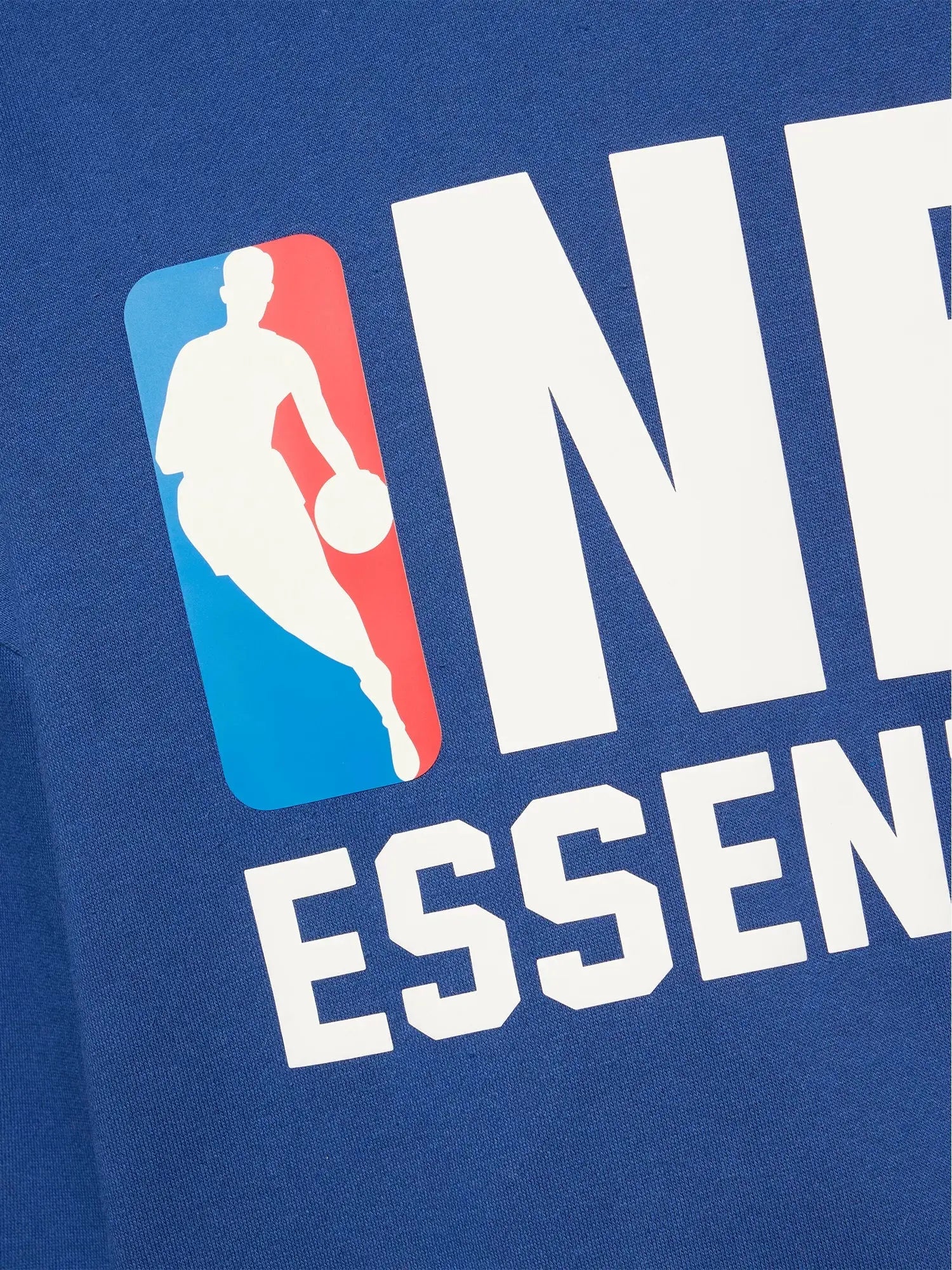 Men's FOG x ESSENTIALS x NBA Sports Printed Cotton-Blend Hoodie Fear of Gods Essentials