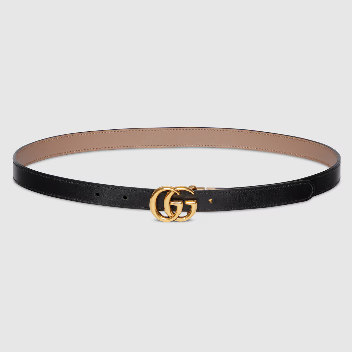 Women's GG Marmont reversible thin belt 2cm width Gucci