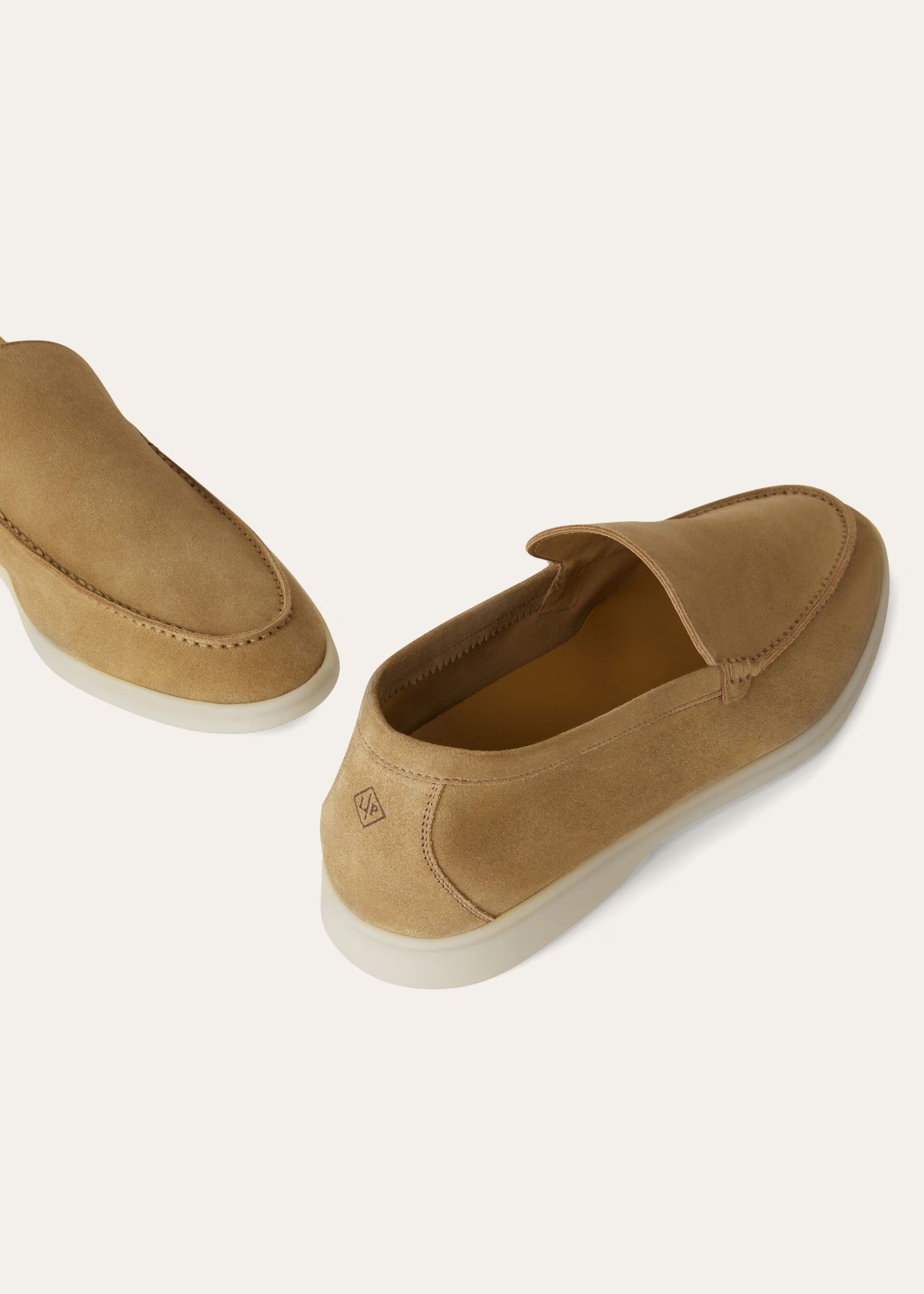 Men's Summer Walk Loafer Light Wood Smoke Loro Piana