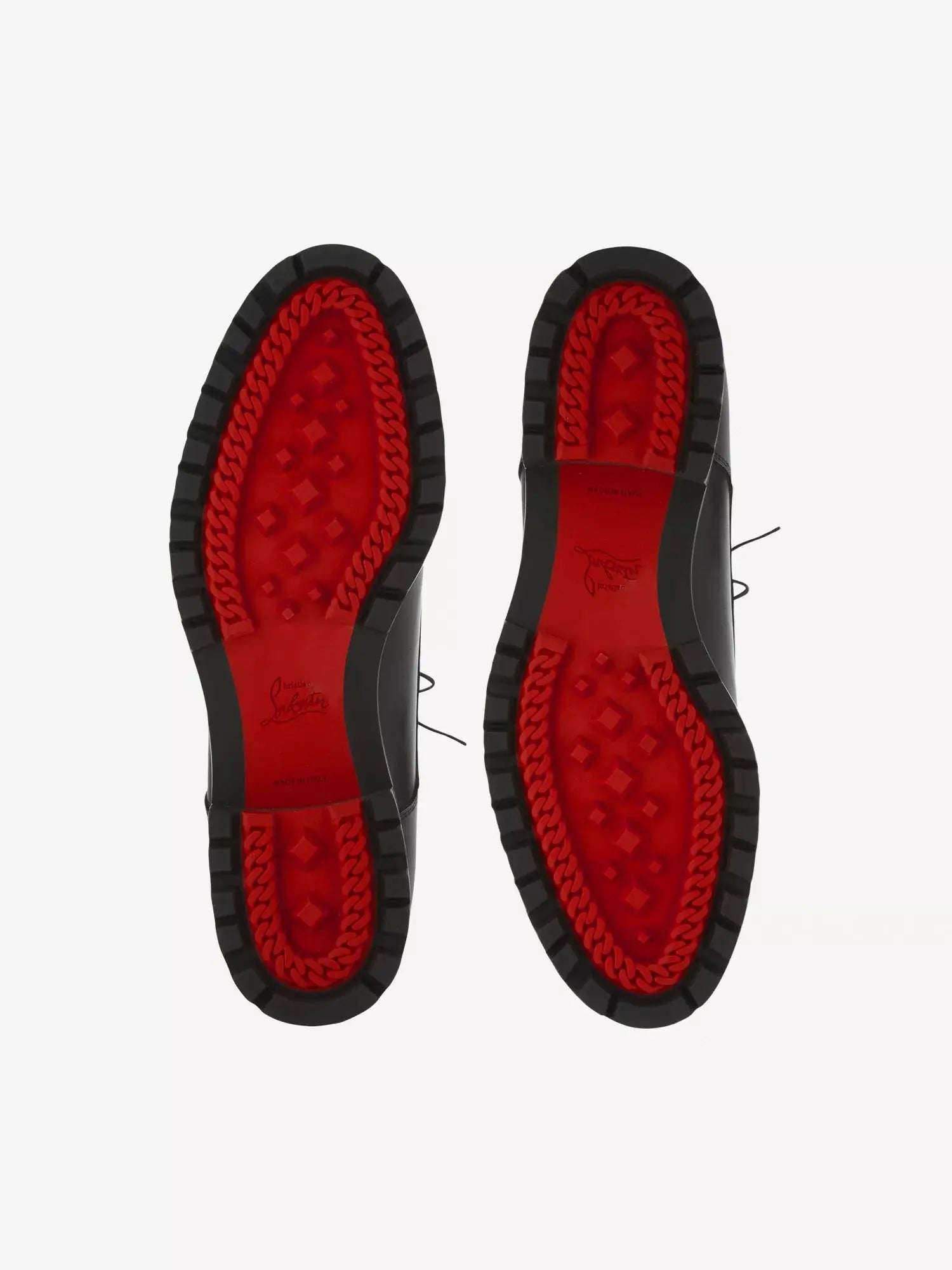Men's Trapman Leather Ankle Boots Christian Louboutin