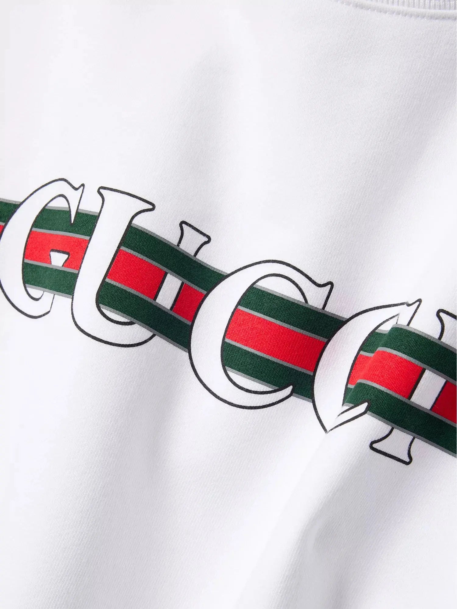 Men's Logo-Print Relaxed-Fit Cotton-Jersey Sweatshirt Gucci