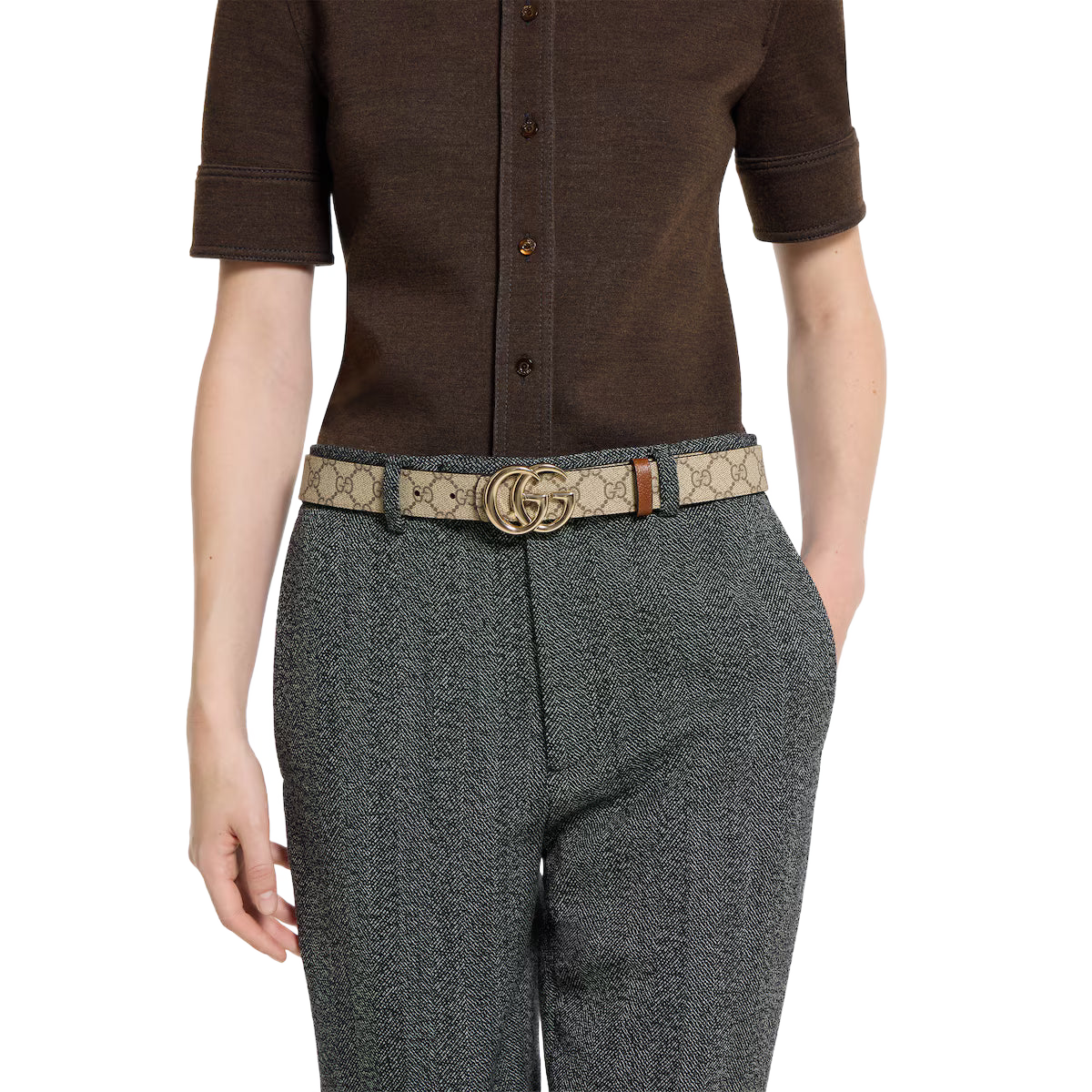Women's Reversible GG Marmont belt 3cm width Gucci