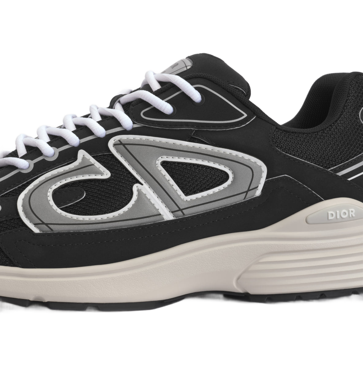 B30 Countdown Sneaker Black Technical Mesh and Black Technical Fabric Dior