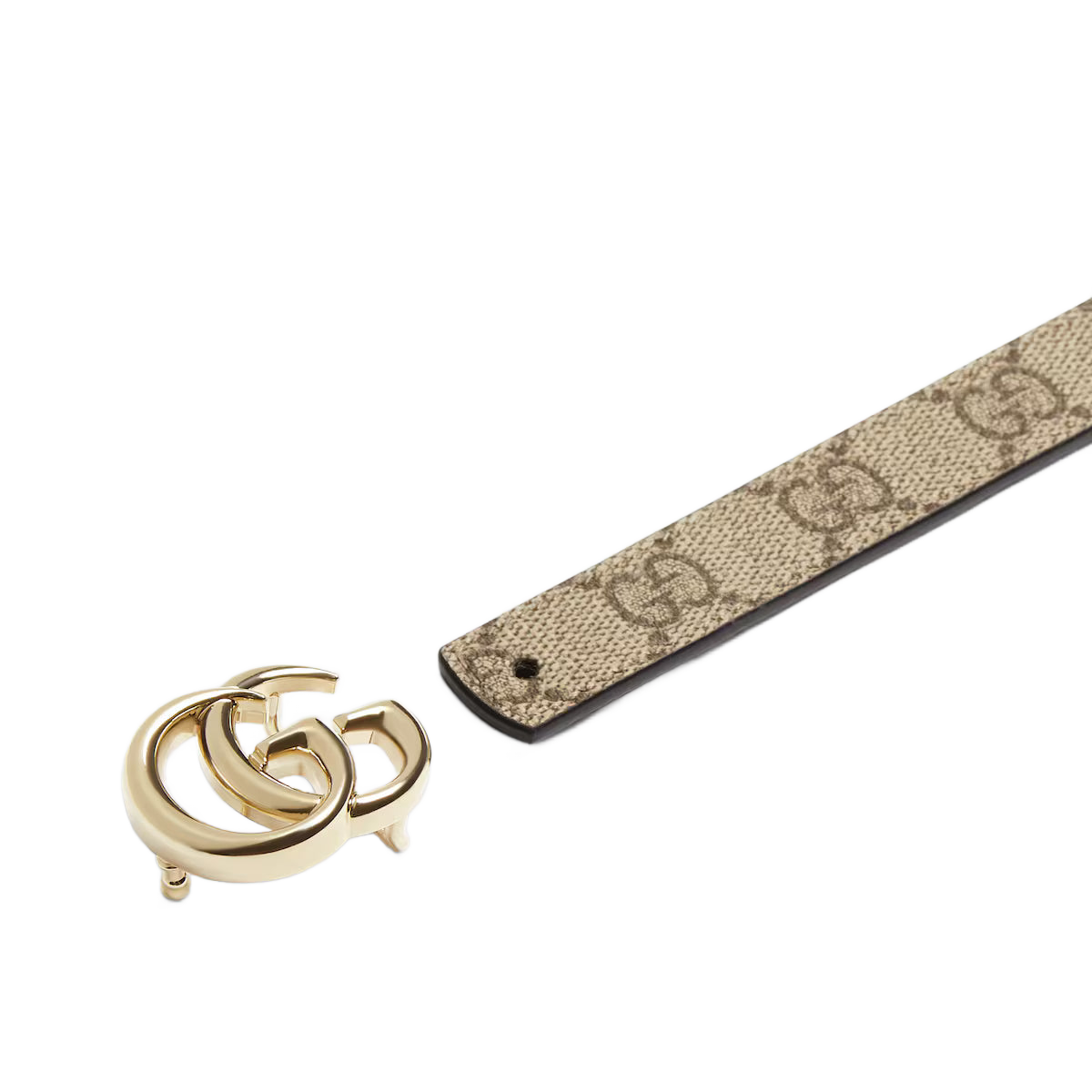 Women's Reversible GG Marmont thin belt 2cm width Gucci