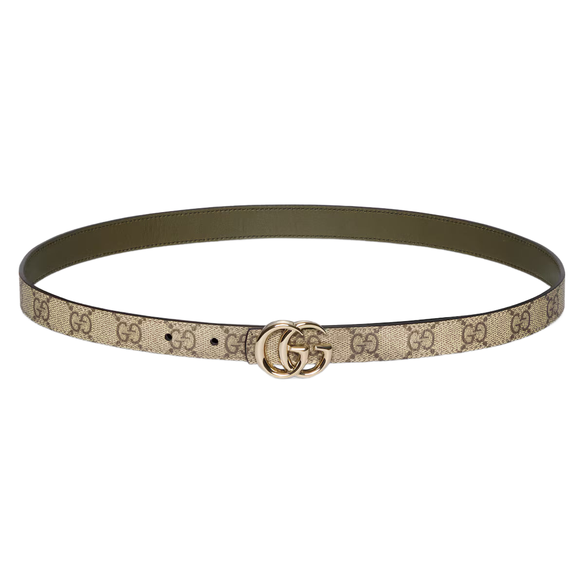 Women's Reversible GG Marmont thin belt 2cm width Gucci