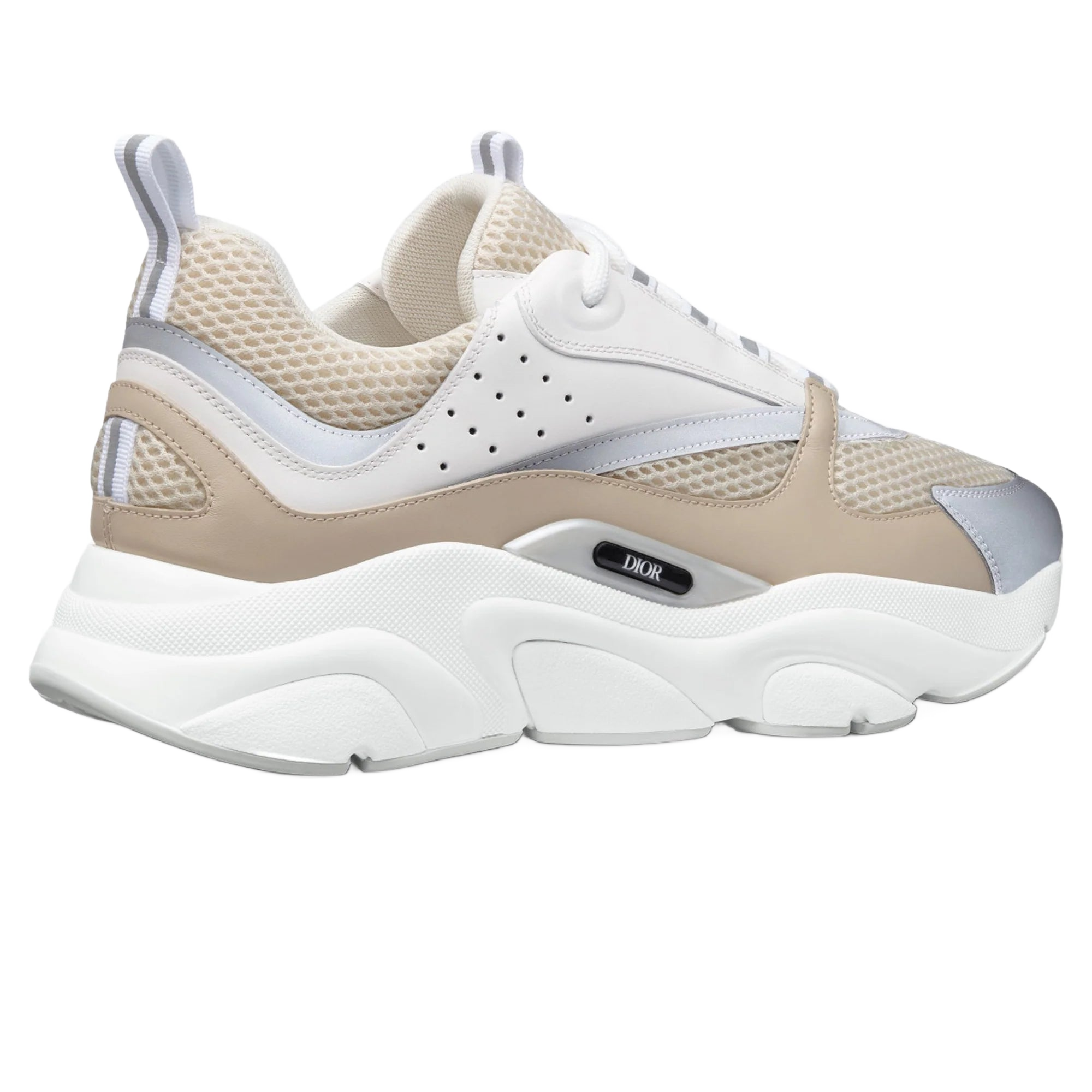 B22 Beige White Calfskin Trainer Dior