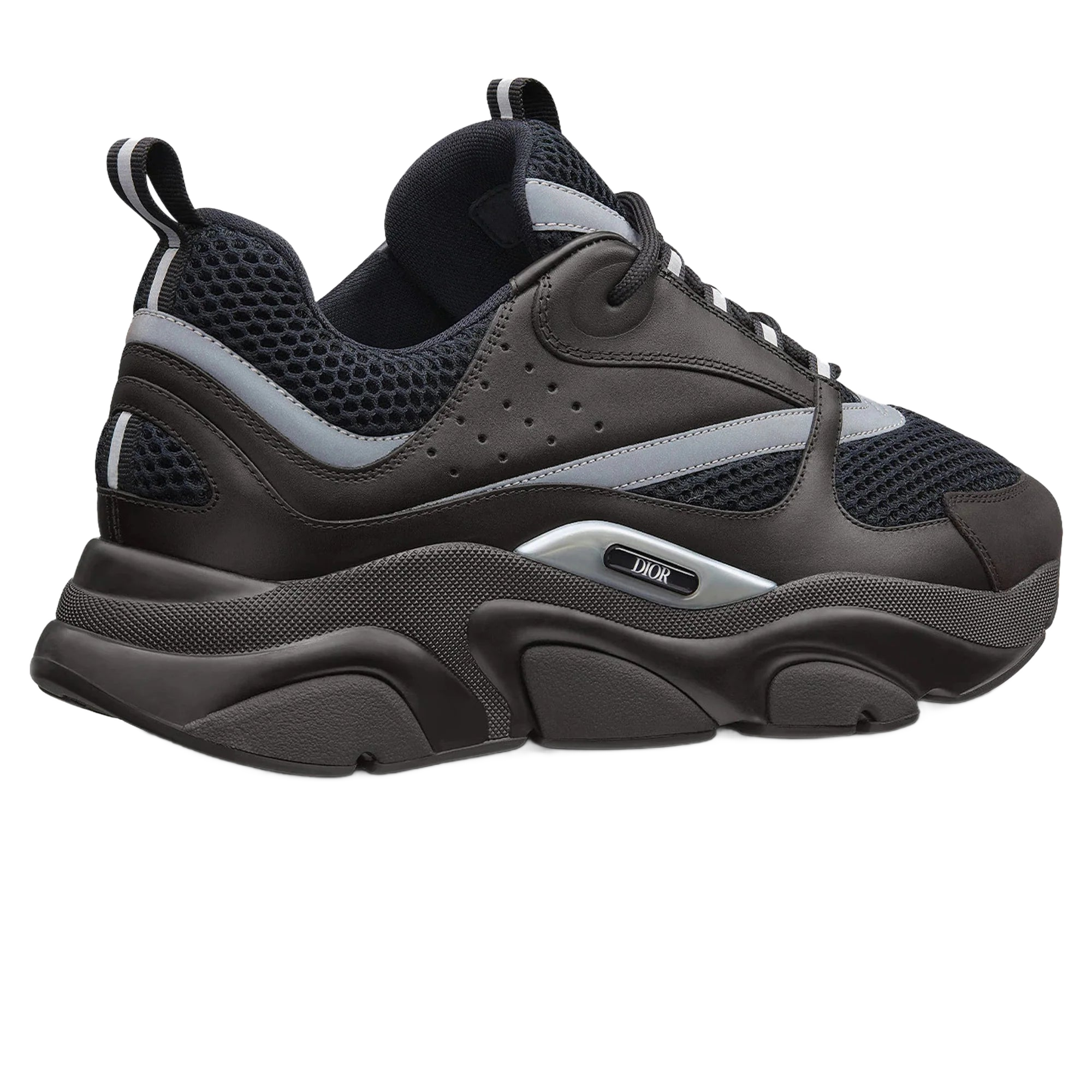 B22 Black Calfskin Trainer Dior