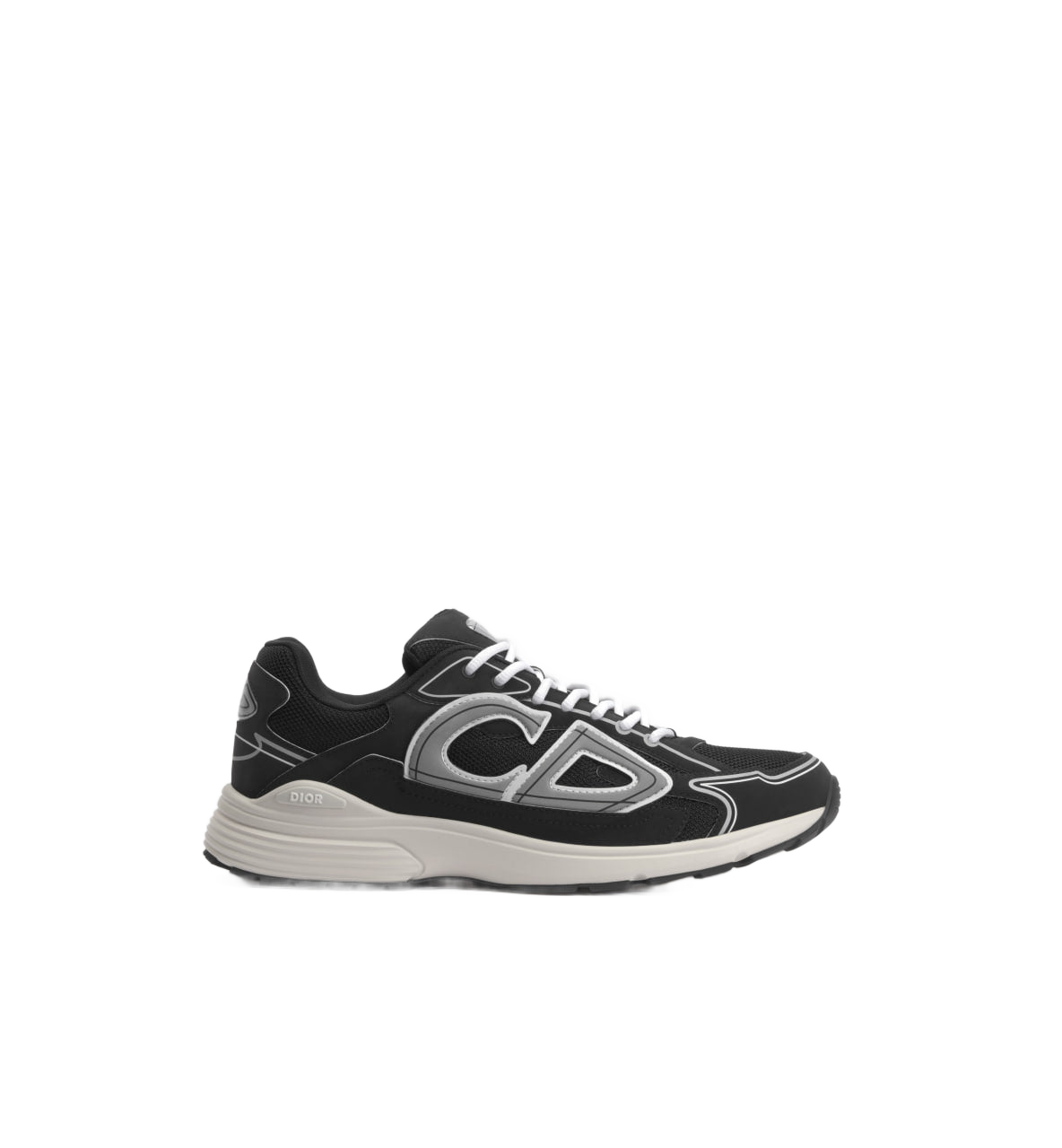 B30 Countdown Sneaker Black Technical Mesh and Black Technical Fabric Dior