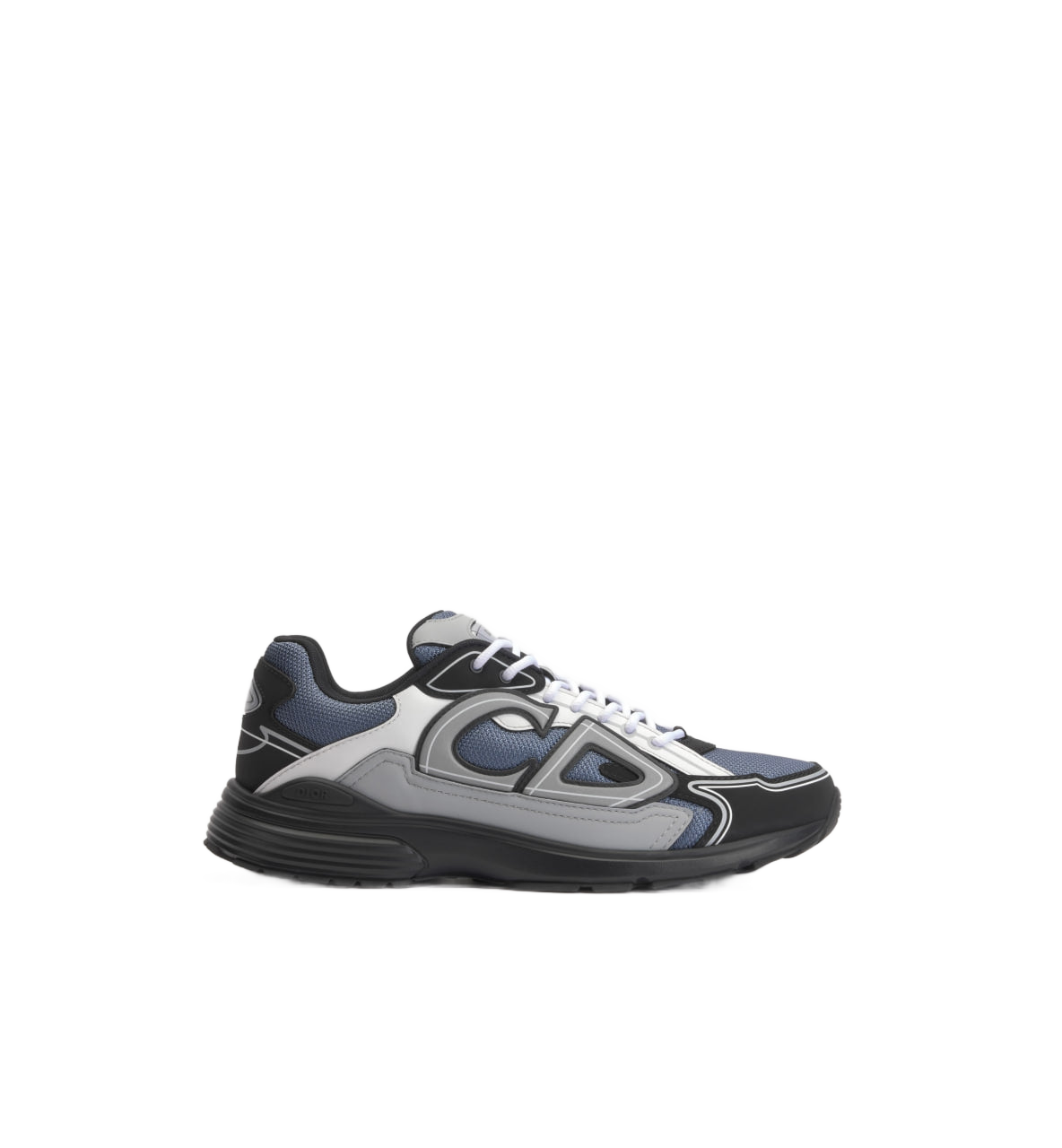B30 Countdown Sneaker Blue Technical Mesh with Gray, White and Black Technical Fabric Dior