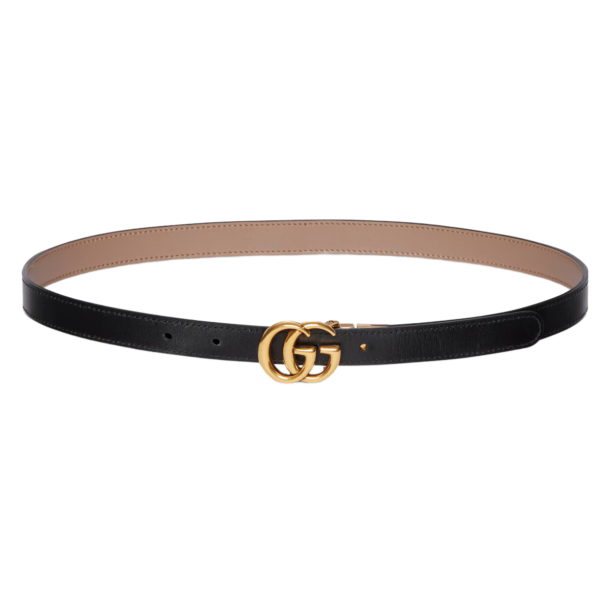 Women's GG Marmont reversible thin belt 2cm width Gucci