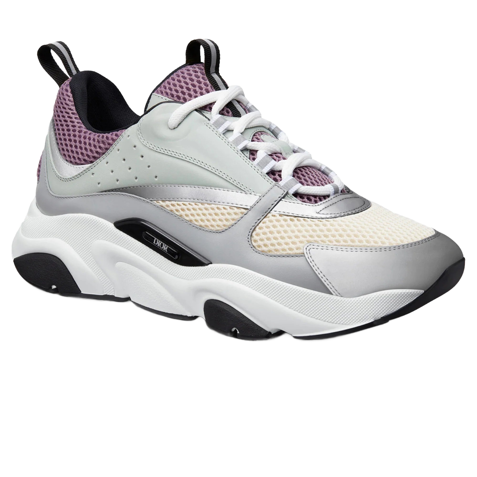 B22 Cream Lavender Calfskin Trainer Dior
