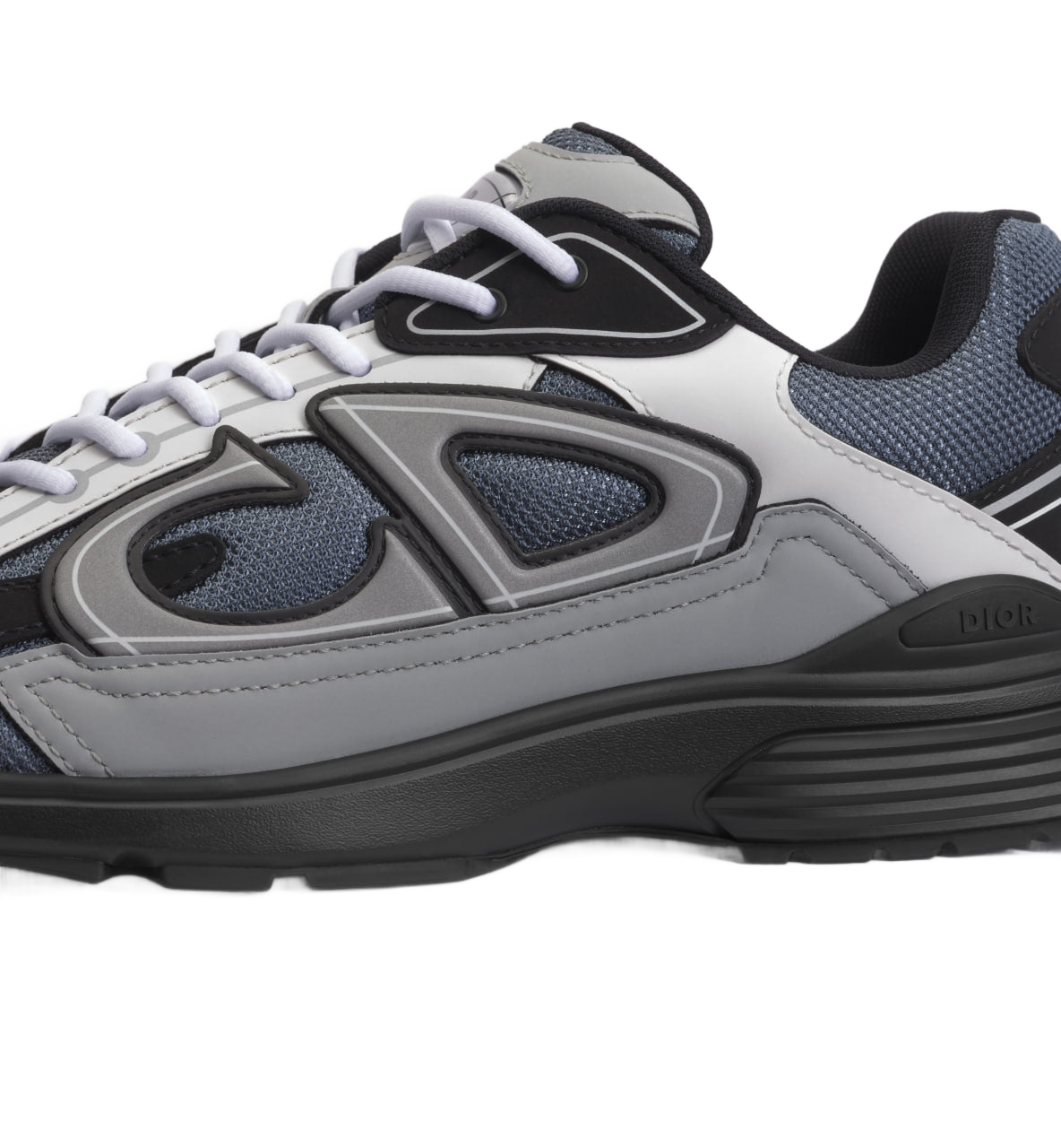 B30 Countdown Sneaker Blue Technical Mesh with Gray, White and Black Technical Fabric Dior